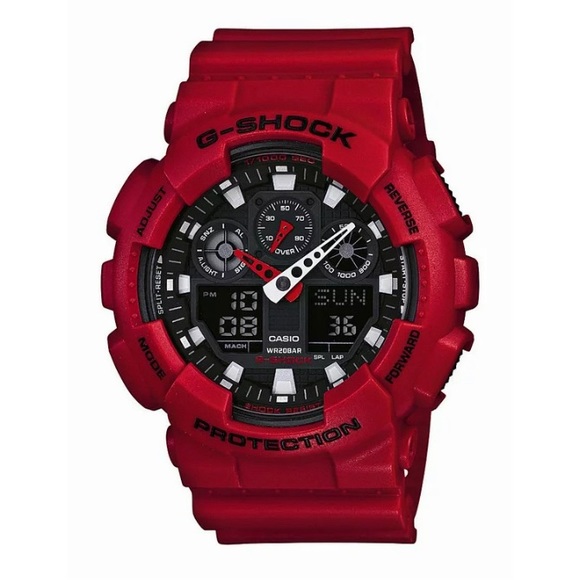 GShock Accessories Casio Mens Xl Series Gshock Quartz 20m Wr Shock Resistant Resin Poshmark